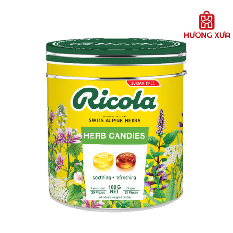 Kẹo Ricola Swiss Herb Candies Tet Gift Box 100g