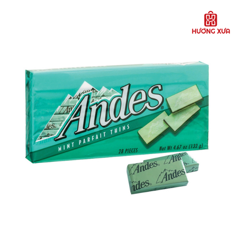 Kẹo Socola Andes Sữa Bạc Hà 132g