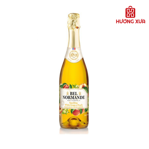 Nước trái cây có ga Bel Normande Sparkling Grape Peach 750ml