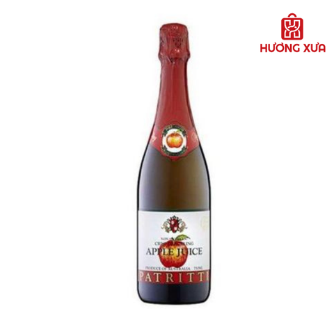 Nước ép Táo có ga Patritti không đường 750ml