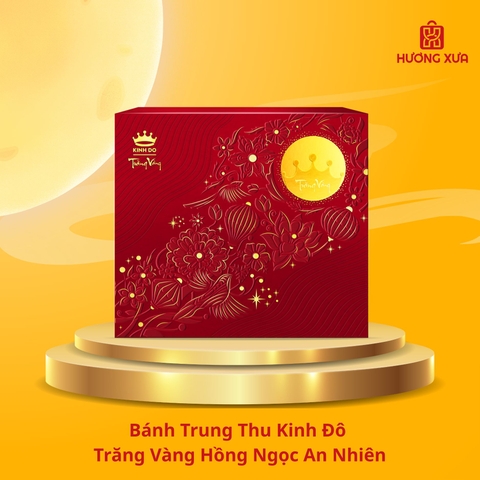 Bánh Trung Thu Kinh Đô Trăng Vàng Hồng Ngọc An Nhiên