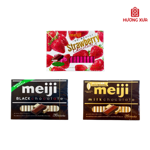Socola Meiji Thanh 120g (Nhiều Loại)