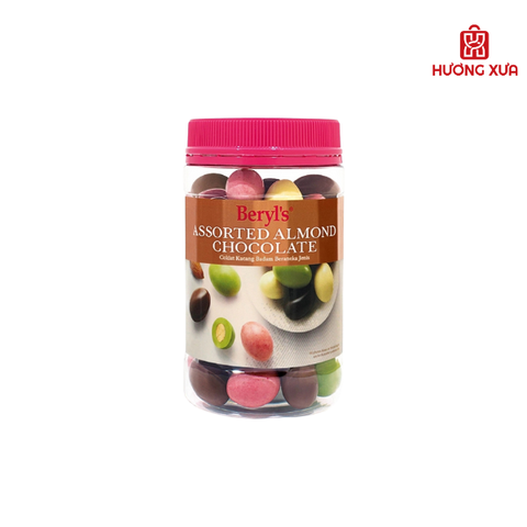 Socola Beryl's hạnh nhân hỗn hợp hủ 370g