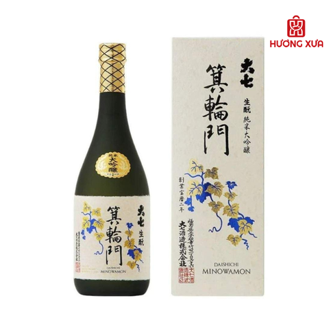 Rượu Sake Daishichi Minowamon 50 Junmai Daiginjo 720ml 15%