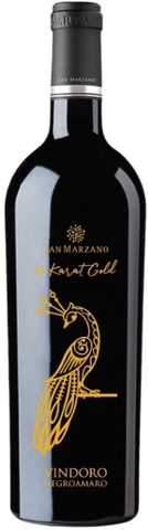 Rượu Vang Ý Con Công Vindoro 24 Karat Gold