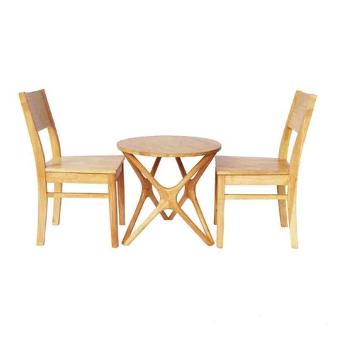 Bộ bàn ăn chân sao 2 ghế Cherry - Độc Đáo Và Đẹp mắt