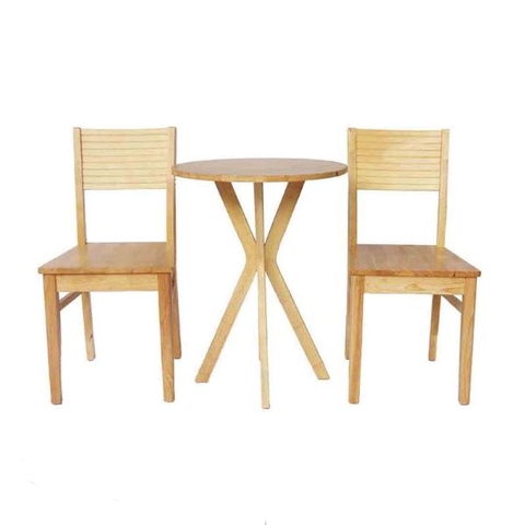 Bộ Bàn Ăn Chân Chụm 2 Ghế Chery - Đơn Giản Mà Đẹp