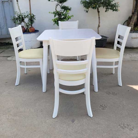 Bộ Bàn Ăn 4 Ghế Cabin của NoithatLHQ, Bảo Hành Mối Mọt, Giao Hàng Nhanh