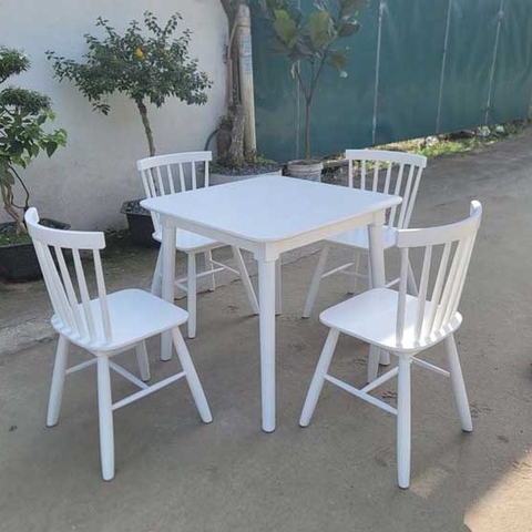 BỘ BÀN ĂN 4 GHẾ SONG TIỆN – LỰA CHỌN MỚI KHÔNG GIAN SỐNG HIỆN ĐẠI