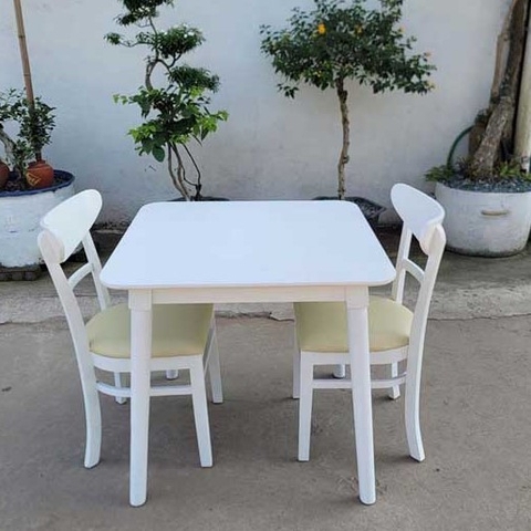 Bộ Bàn Ăn 2 Ghế Cabin Panda – Lựa Chọn Hoàn Hảo Cho Không Gian Nhỏ