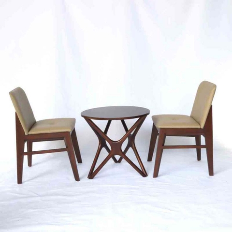 Bộ bàn ăn đẹp, 4 ghế Obama cao cấp, Gỗ cao su, Giá đang ưu đãi, LHQ Furniture cung cấp