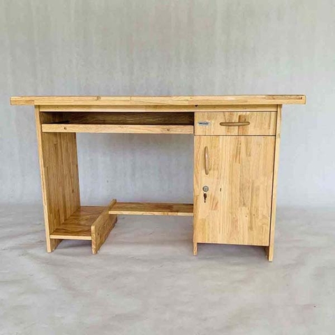 Bàn Làm Việc Gỗ Cao Su 1m2 – Giải Pháp Tiện Nghi Cho Không Gian Làm Việc Hiện Đại