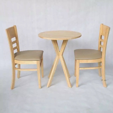 Bộ Bàn Ăn 2 Ghế Song Tiện – Giải Pháp Cho Không Gian Nhỏ