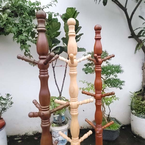 Cây Treo Quần Áo Đại - Sản Phẩm Decor Đẹp, Đa Năng, Gỗ Cao Su Từ LHQ Furniture