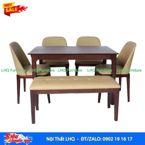 Bộ Bàn Ăn 4 Ghế Grace, Điểm Nhấn Không Gian Nhà Bếp