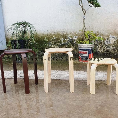 Ghế Đôn Chân Cong Cao 45cm - Sự Kết Hợp Giữa Thẩm Mỹ và Công Năng