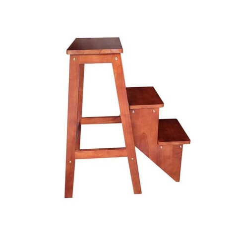 Ghế Thắp Hương, Gỗ Cao Su Tự Nhiên, 3 Bậc Xếp Gọn, Tháo Lắp Tiện Lợi, Chất Lượng Hàng Đầu