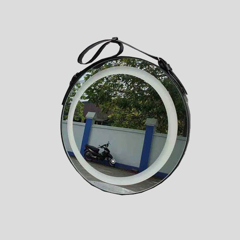 Gương treo tường dây da D50, Gương Việt Nhật, Chất lượng cao giá rẻ