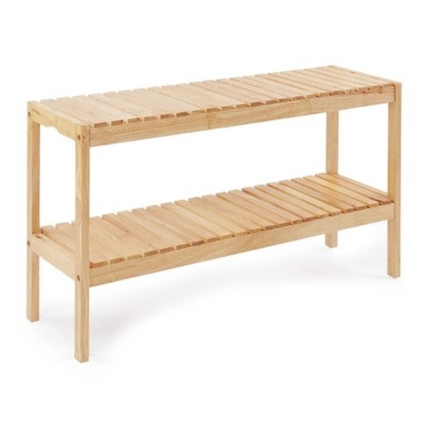 Kệ Để Giày Dép Hàn Quốc 2 Tầng 65, Gỗ Tự Nhiên, Tháo Ráp Đơn Giản, Giá Rẻ