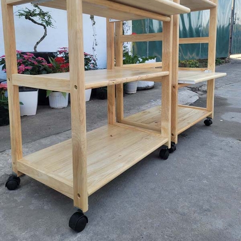 Kệ vi sóng có ray kéo 4 tầng: Sự lựa chọn hoàn hảo cho nhà bếp của bạn