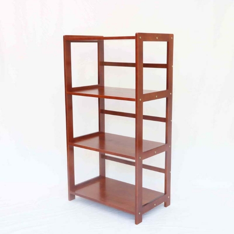 Kệ vi sóng mặt liền 4 tầng, Gỗ tự nhiên, Thương hiệu Noithat LHQ, Chất lượng cao