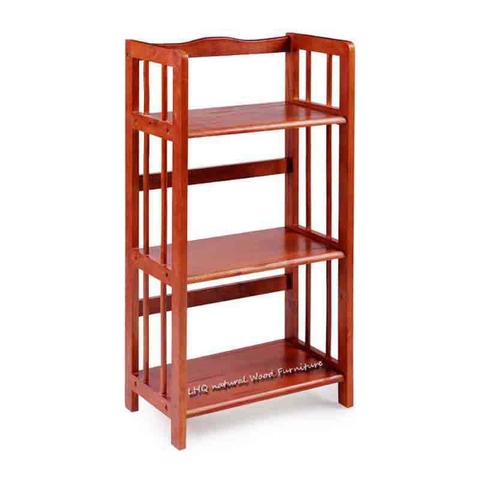 Kệ sách 3 tầng, gỗ cao su, rộng từ 40 đến 1m2, thiết kế tháo ráp, tiết kiệm vận chuyển