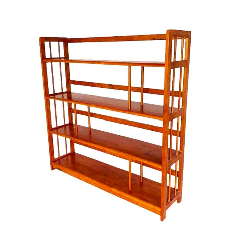 Kệ sách rộng 1m2 cao 4 tầng, Gỗ tự nhiên, chất lượng cao, Giao hàng toàn quốc, Cam kết sản phẩm giống ảnh