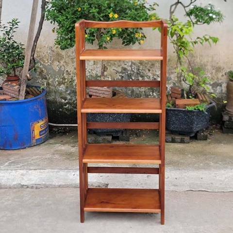 Kệ sách 4 tầng rộng 50cm, Gỗ tự nhiên, Thương hiệu Noithatlhq, Chất lượng cao, Bán chạy nhất