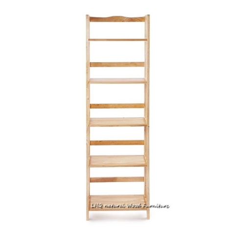 Kệ sách cao 5 tầng rộng 50, Gỗ tự nhiên, Hoàn thiện kỹ, Bảo hành mọt