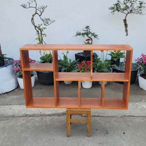 Kệ treo tường 1m, gỗ cao su loại 1, tháo ráp tiện lợi