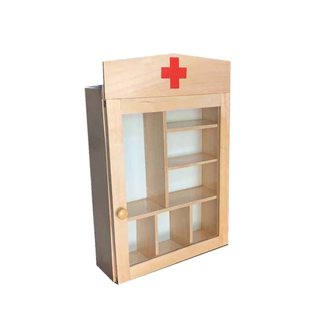 Tủ Thuốc Gia Đình Cỡ Lớn Bằng Gỗ Thông Tự Nhiên – Sự Lựa Chọn Hoàn Hảo Cho Mọi Nhà