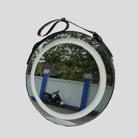 Gương Treo Tường Dây Da D50, Chất Lượng Cao, Giá Ưu Đãi