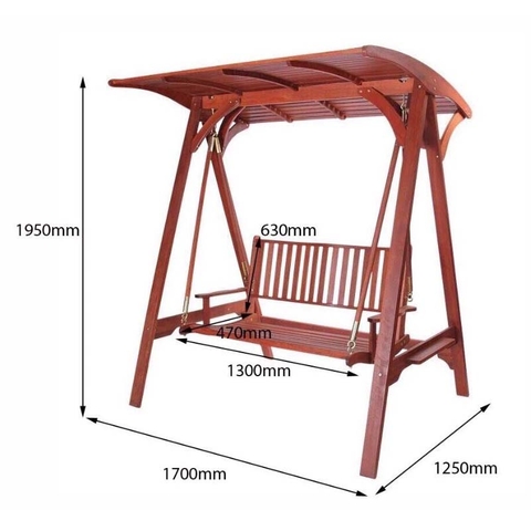 Xích đu gỗ dầu, sản phẩm chất lượng cao made in Viêt Nam