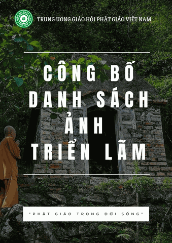 CÔNG BỐ DANH SÁCH ẢNH TRIỂN LÃM