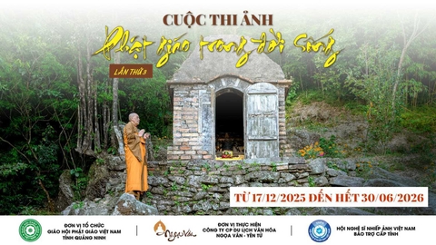 Launch of the 3rd 'Buddhism in Daily Life' Photography Contest – Stand a chance to win prizes up to 15,000,000 VND.