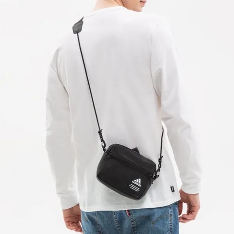 Adidas 4ATHLTS HB1312 túi đeo chéo màu đen size 18x14x4cm