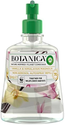 Air Wick Botanica Refill Vanilla & Himalayan Magnolia tinh dầu thay thế mùi vani 224ml