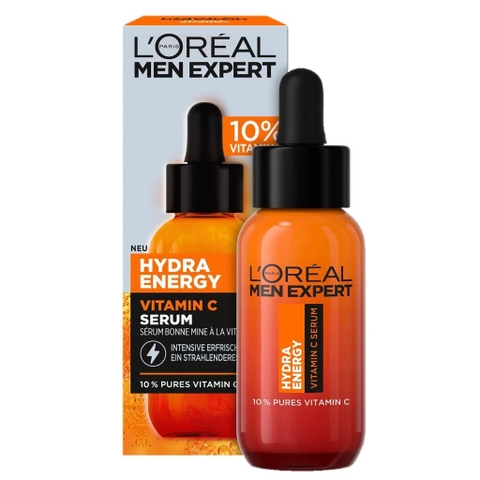 L'oreal Men Expert Serum cho nam Hydra Energetic Vitamin C hỗ trợ sáng da 30ml (01/27)