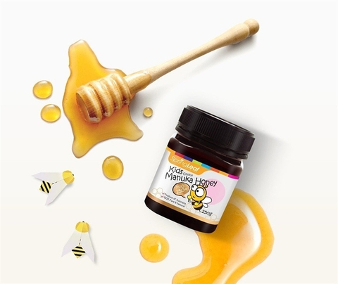 Springleaf Manuka Honey kids choice MGO 250+ mật ong em bé 250g (10/29)