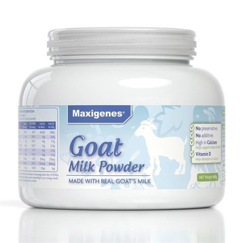Maxigenes Goat Milk Powder sữa dê thích hợp cho mẹ bầu, trẻ từ 3 tuổi (10/26)