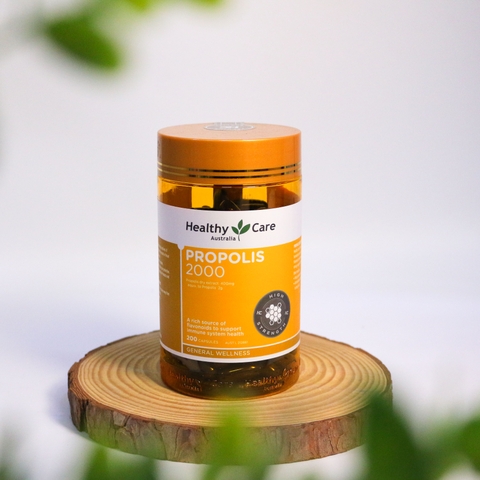 Healthy Care Propolis 2000mg viên uống keo ong 200v (08/28)