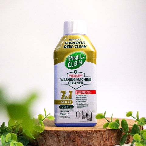 Pine O Cleen Gold Washing Machine Cleaner 7in1 Gold vệ sinh tẩy rửa máy giặt 250ml (2027)