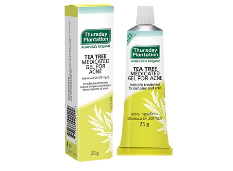 Thursday Plantation tea tree medicated gel for acne gel trị mụn 25g (07/29)