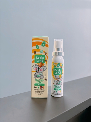 Koala Land propolis spray for kid xịt họng cho bé từ 2 tuổi 30ml