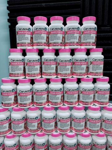 Caruso's Hair Food giúp mọc tóc, duy trì nang tóc khỏe mạnh 60v (07/27)