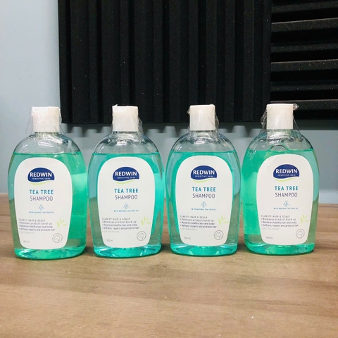 Redwin Tea Tree Shampoo dầu gội tràm trà giảm nấm 500ml (2028)