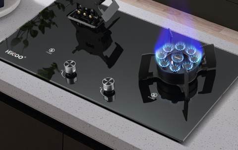 BẾP GAS THÔNG MINH, LỬA XANH - LỚN - ĐỀU, DỄ VỆ SINH MẶT KÍNH - ĐẦU ĐỐT