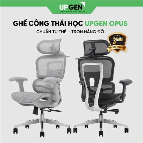 Ghế Công Thái Học Upgen Opus - Chính Hãng - Bảo Hành 3 Năm