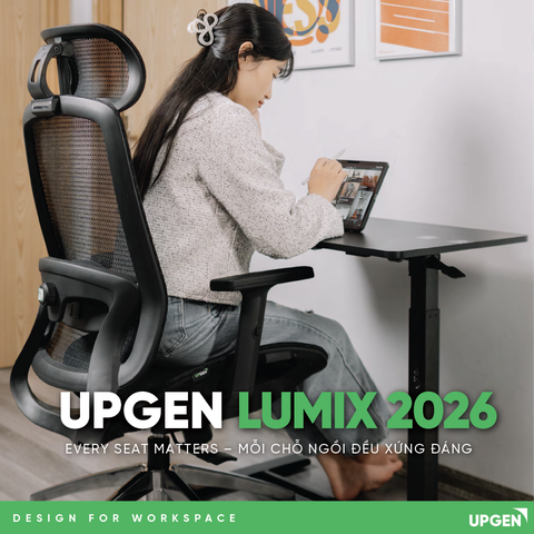Ghế công thái học Upgen LumiX 2026