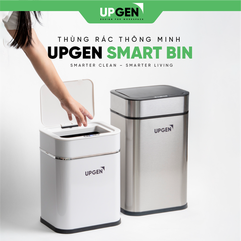 Thùng Rác Thông Minh - Upgen Smart Bin